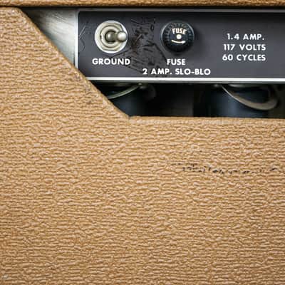 1963 Fender Brownface Vibrolux Amp UK Export Version - From Selmer, One Owner image 15