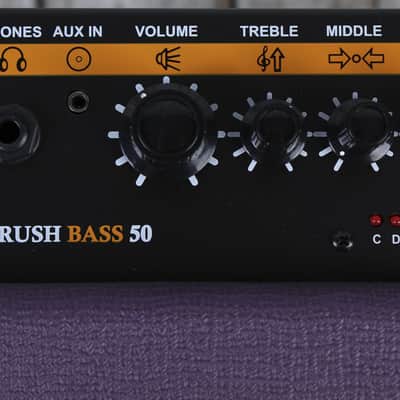 Orange Crush Bass 50 Limited Edition Glenn Hughes Electric Bass Guitar Amplifier image 5