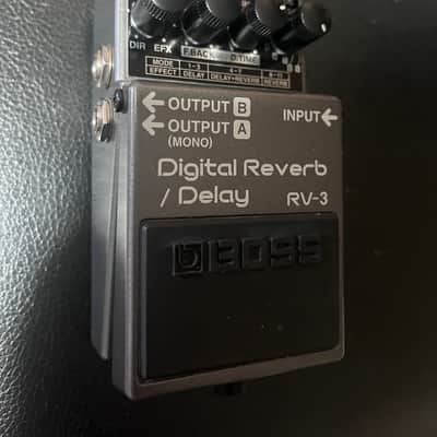 Boss RV-3 Digital Reverb/Delay (Pink or Dark Gray Label) 1994