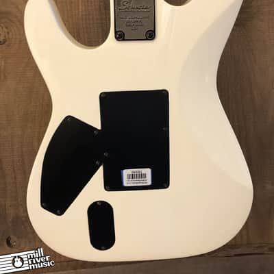 Schecter C-1 FR Diamond Series MIK Electric Guitar Gloss White 2007 Korea image 5