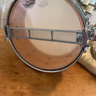 Rogers Dyna-Sonic 5x14" Wood Snare Drum with "Beavertail" Lugs 1963 - 1971 -  White Marine Pearl image 8