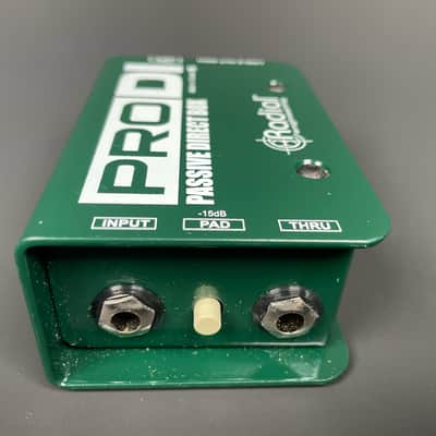 Radial Engineering ProDI Passive Direct Box Green image 3