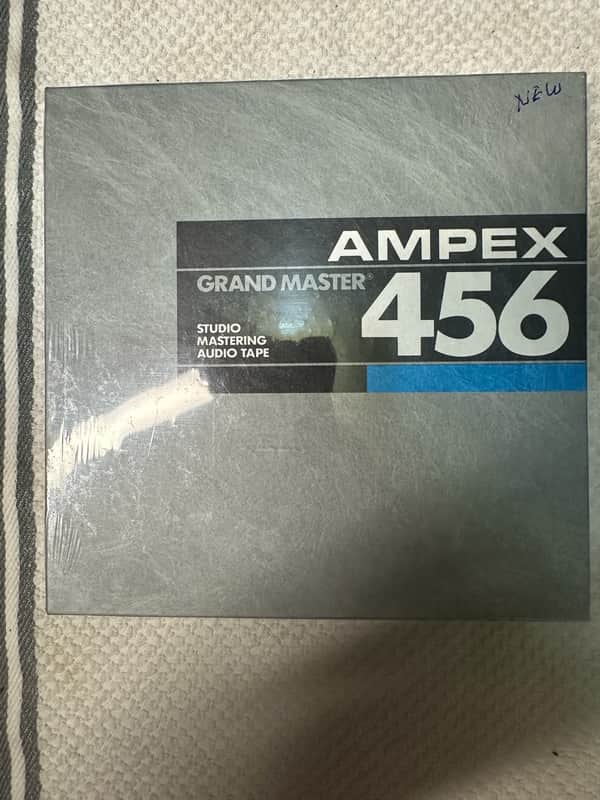 AMPEX 1/4” 7”Tape Reel New