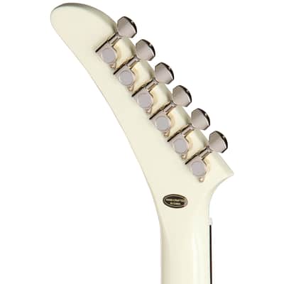 Epiphone Explorer 80s EMG Classic White image 6