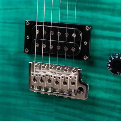 PRS SE Custom 24-08 Electric Guitar - Turquoise with Gig Bag image 9