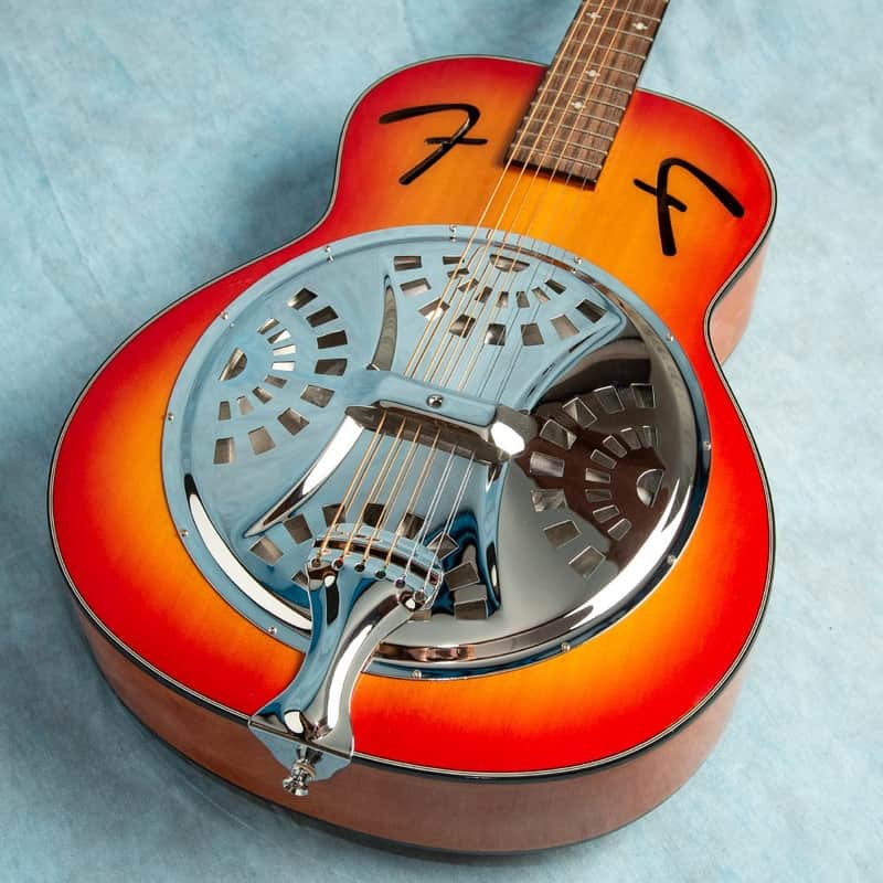 Fender FR-50 Resonator Acoustic Guitar Sunburst | Reverb Canada