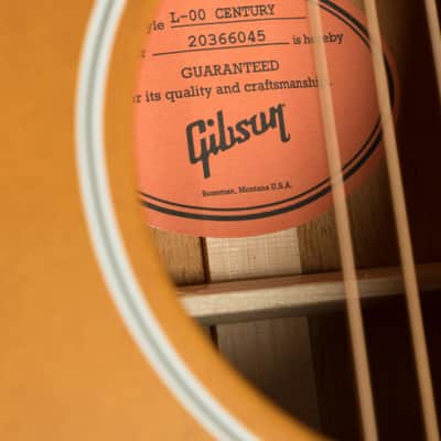 Gibson L-00 Century 12-Fret | Antique Natural image 8