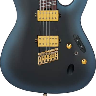 Ibanez S Axe Design Lab Multi-scale 6 String Electric Guitar - Midnight Arctic Ocean Matte (SML721MAM) image 11