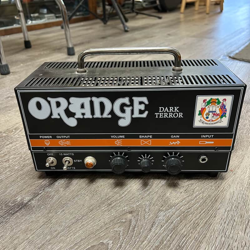 Orange Dark Terror 15-Watt Guitar Amp Head 2011 - Present - Black image 1