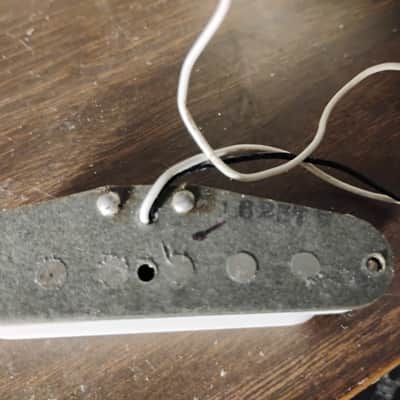 Fender Stratocaster Pickup 1979 Original Vintage grey bobbin USA Part, works perfectly, 5.7k ohms, for luthier project restoration restore image 2