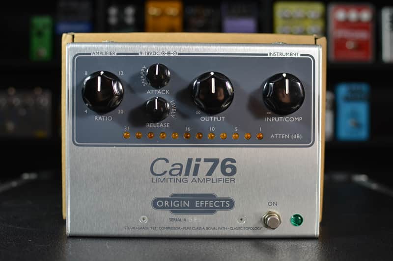 Origin Effects Cali76-TX Limiting Amplifier 2010s - Silver image 1
