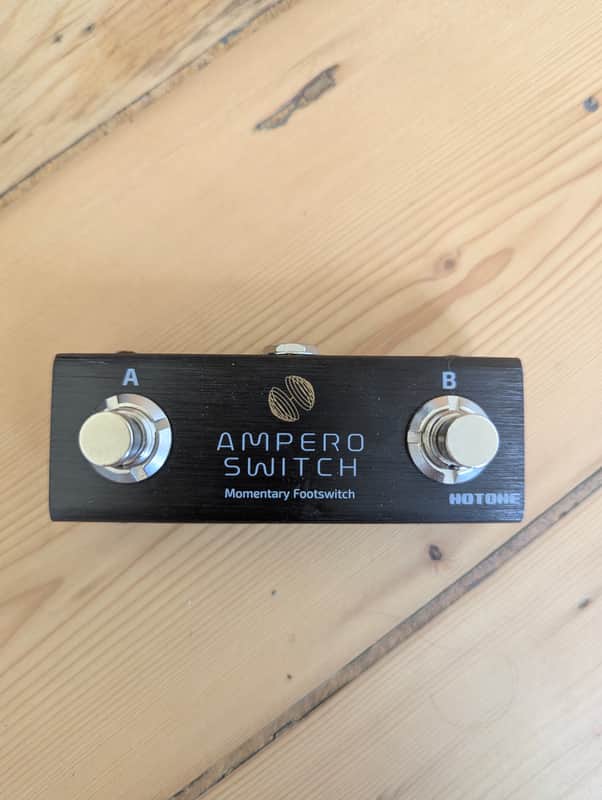 Hotone Ampero Switch 2-Button Momentary Footswitch 2020 - Present - Black image 1