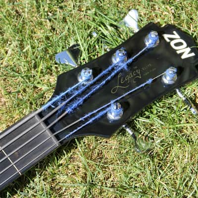 1998 Zon Legacy Elite 5 String Fretless Bass (EX John Giblin, Simple Minds, Kate Bush etc) image 7
