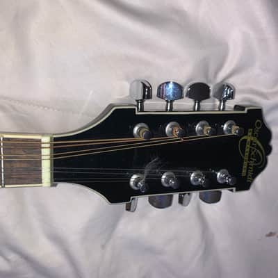 Oscar Schmidt Washburn OM-10 Mandolin and Superior Case Gigbag 2000s - Sunburst image 3