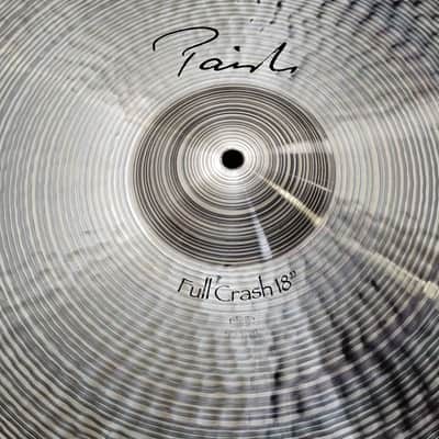 Crash Cymbal 18" Paiste Signature Full USED! RKFLY130526 image 3
