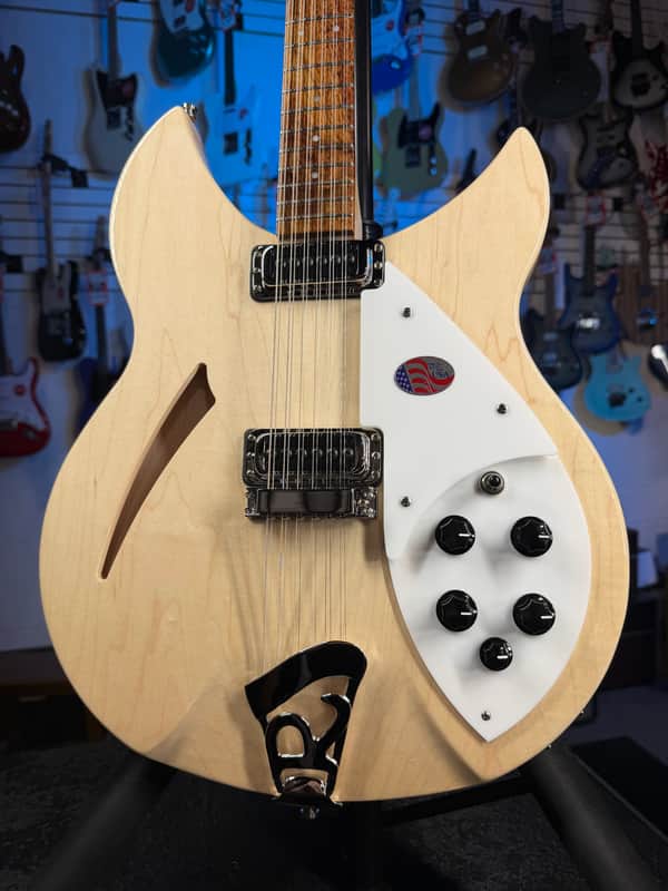 Rickenbacker 330/12 Mapleglo Semi-Hollow Electric Guitar, with Ric Case, 790 image 1