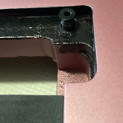 2018 Charvel Mexico Pro Mod 2H Satin Pink Guitar Body Floyd Ready image 4