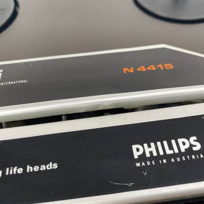 Philips - N4415 - Reel-to-Reel Recorder - 18 CM - 2-Head - Serviced (New Belts/Cleaned) image 15