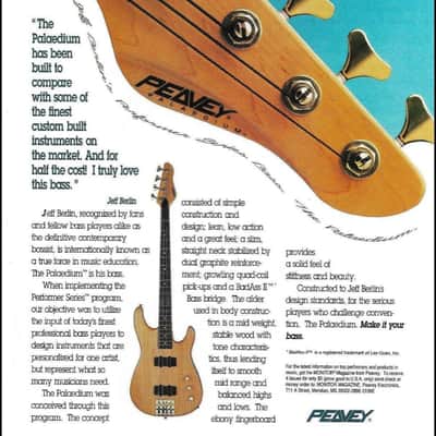 Peavey Palaedium Bass image 5