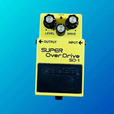 Boss SD-1 Super Overdrive 1981 - 1988 Made In Japan | Reverb