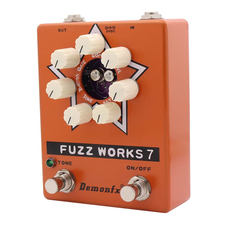 DemonFX Fuzz Works 7 Guitar / Bass Fuzz Pedal Demon Fx | Reverb