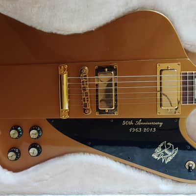 Gibson Firebird 50th Anniversary Bullion Gold Limited Edition image 1