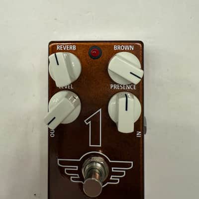 Mad Professor 1 Distortion / Reverb Brown Sound Guitar Effect Pedal image 2