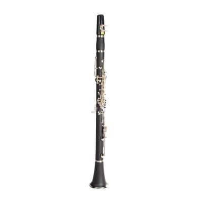 Bb Soprano Clarinet – Black Bakelite Body, Nickel-Plated Keys | 17-Key School Clarinet with Case image 6