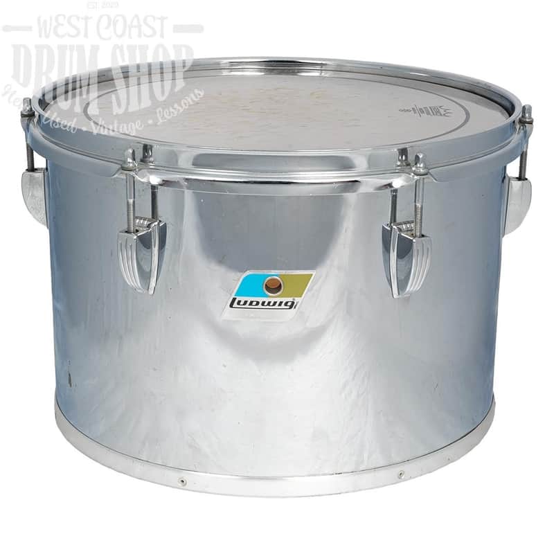 Used Ludwig 13x9 Vintage Classic Maple Concert Tom Chrome Over Wood image 1