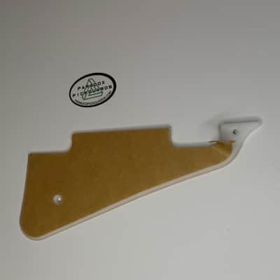 B Stock Custom Pickguard For 2019 - 2025 Made in America Gibson Les Paul Standard '50s P-90 - Translucent Milk White .125"