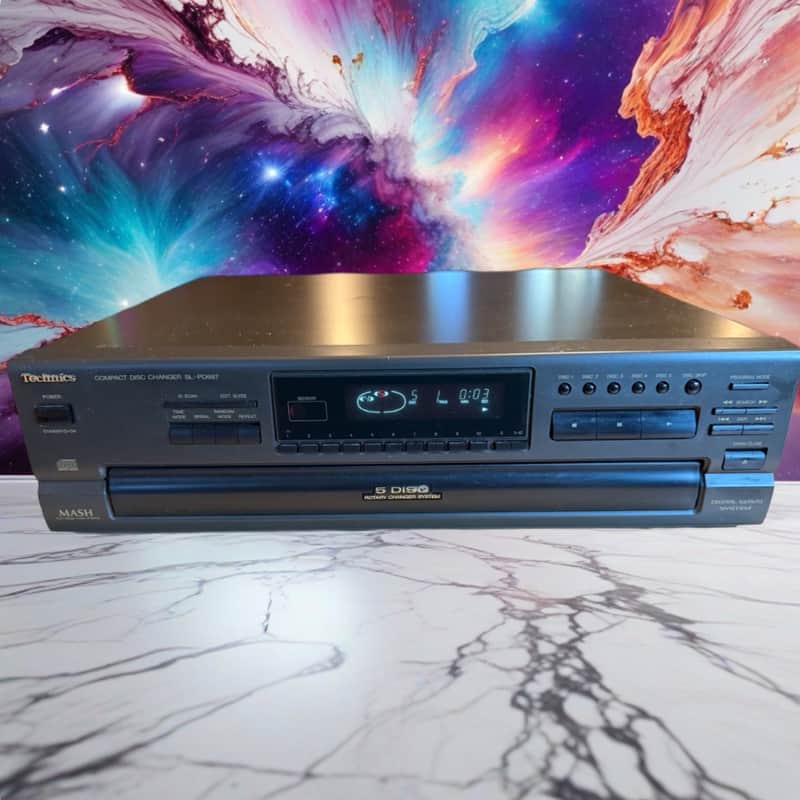 Technics SL-PD887 5-Disc CD Changer Player MASH Digital Optical Tested & Cleaned