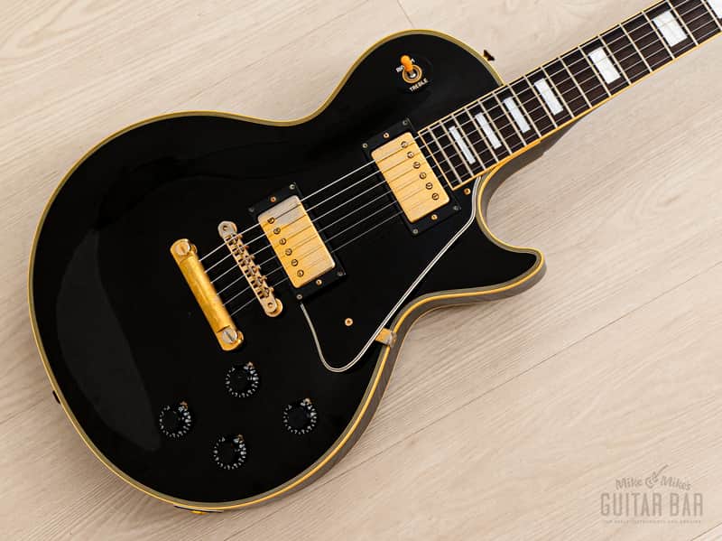 1984 Tokai Love Rock TLC60 Custom Black Beauty, '50s Spec w/ Mahogany Top, Japan image 1