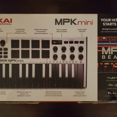 Akai MPK Mini Mk3 - Special Edition White image 2