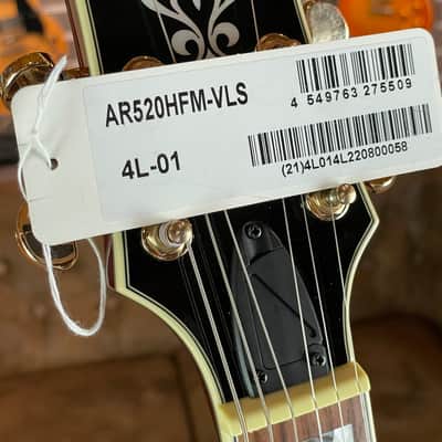 Ibanez AR520HFM-VLS Artist - Violin Sunburst - NEW - Special Deal image 7