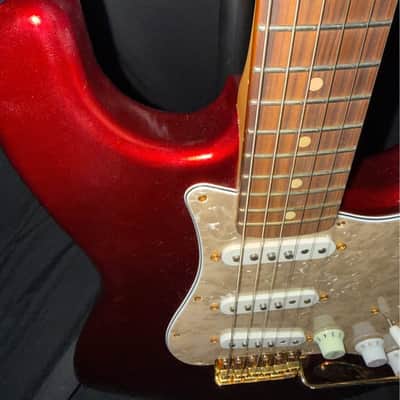 Fender Stratocaster Partscaster Candy Apple Red image 4