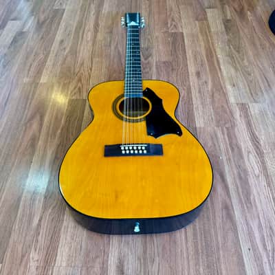 Baxendale Conversion Harmony H12272 12-String Circa 1970 - Natural image 2