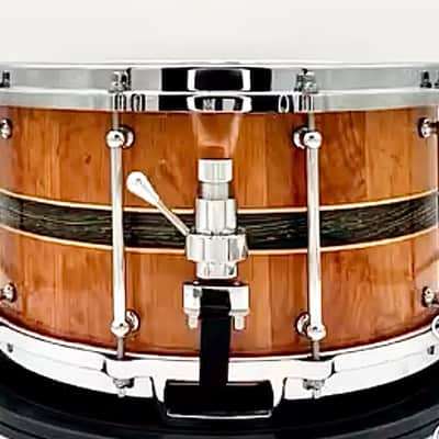 King Custom snare drum Cherry 2025 - Cherry image 2