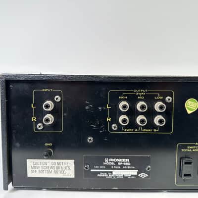 Pioneer SF-850 Channel Divider Electronic Crossover Network image 8