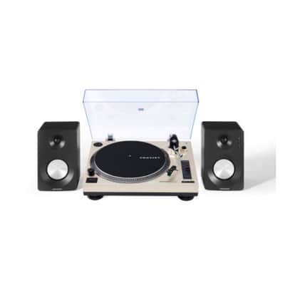 Crosley KT100 K-Series Bluetooth Turntable System - Champagne image 1
