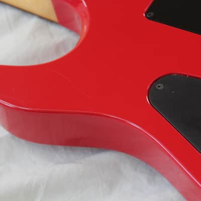 1986 Hamer USA Chaparral Electric Guitar - Red Finish - Rare Mini Toggle Pickup Selectors image 20