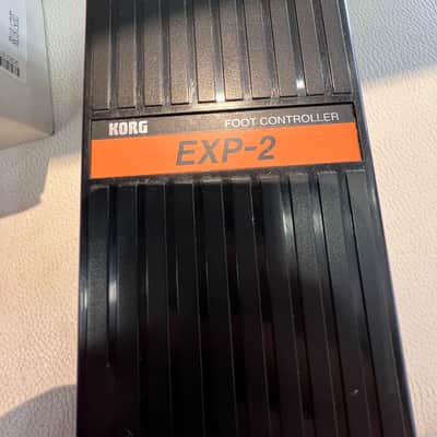 Korg EXP-2 Foot Controller/Expression Pedal 2010s - Black image 3