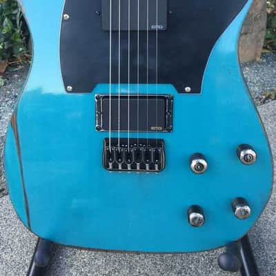 Bibro Custom Guitars Tasco Electric Guitar - Turquoise image 1