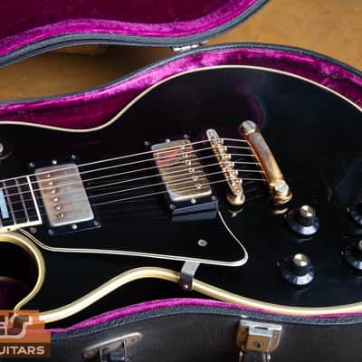 LEFTY! Gibson Les Paul Custom 1969 - Black image 8