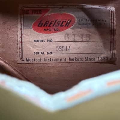 Gretsch 6118 Double Anniversary 1960 - 1971 - 2-Tone Smoked Green image 18