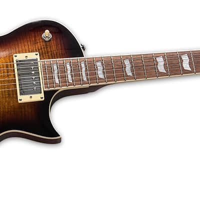 ESP LTD EC-256 FM Eclipse with Rosewood Fretboard Dark Brown Sunburst image 4
