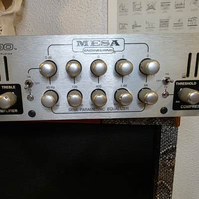 Mesa Boogie M-Pulse 600 Simul-State Bass Amplifier Rack Head Parametric EQ and Compressor image 3