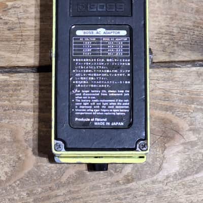 Boss SD-1 Super OverDrive (Black Label) 1981 - 1988 - Yellow image 4