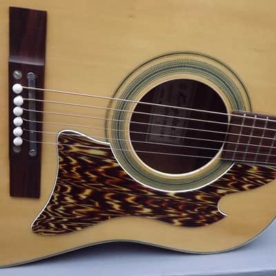 Vintage 1960's Made In Japan Kingston V-2 Acoustic Guitar W/OSC image 5