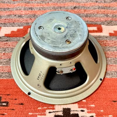 1978 Rola Celestion G12 H 12" Guitar Speaker G12H 1970's Vintage Creamback-Greenback image 2