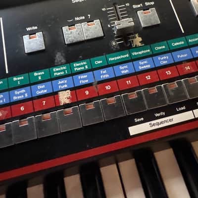 Roland JX-3P 61-Key Programmable Preset Polyphonic Synthesizer with DT-200 Programmer 1983 - 1985 - Black image 2